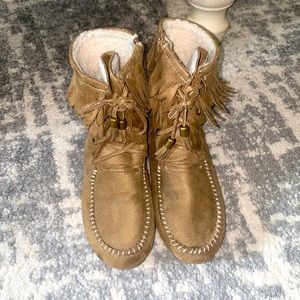 Faux Fur insole booties